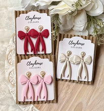 Load image into Gallery viewer, Bow Earrings