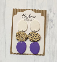 Load image into Gallery viewer, Leopard GameDay Dangles