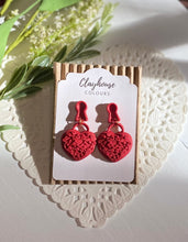 Load image into Gallery viewer, Heart Locket Dangles