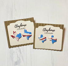 Load image into Gallery viewer, GameDay Texas Studs (small)