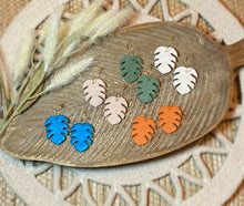 Load image into Gallery viewer, Large Monstera Leaf Dangles