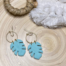 Load image into Gallery viewer, Monstera Leaf Dangles