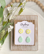 Load image into Gallery viewer, Flower & Easter Egg Studs