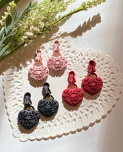 Load image into Gallery viewer, Heart Locket Dangles