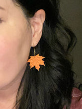 Load image into Gallery viewer, Leaf Hoops