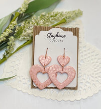 Load image into Gallery viewer, Leopard Heart Dangles